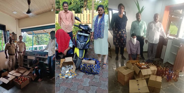 राज्य उत्पादन शुल्क विभागाची धडक कारवाई