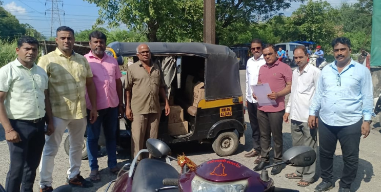 दारूची वाहतूक करणारे पोलिसांच्या जाळ्यात