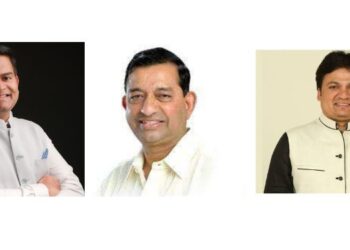 शेकापच्या तिन्ही शिलेदारांचे शक्तीप्रदर्शन