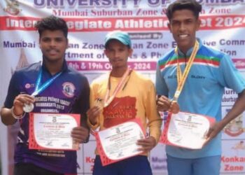 राजने स्प्रिंट खेळात पटकावले सुवर्णपदक