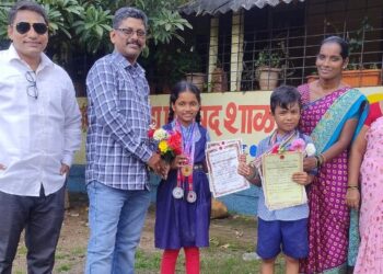 विळे शाळेचे विद्यार्थी कराटेमध्ये अव्वल