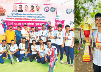 क्रिकेट स्पर्धेत रायगड ‘अजिंक्य’