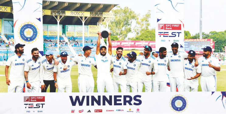 भारतीय संघाची ‘अजिंक्य’ कसोटी