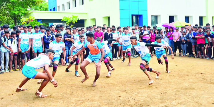 पीएनपी पावसाळी कबड्डी स्पर्धा संपन्न