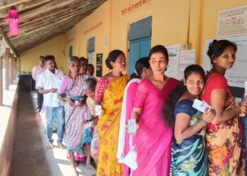 Election updates! दुपारी 1 वाजेपर्यंत 34.84 टक्के मतदान