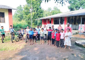 जावळी शाळेतर्फे मतदार जनजागृती फेरी