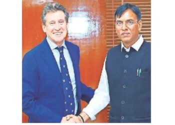 क्रीडामंत्री मांडविया यांची भेट