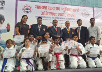 राज्यस्तरीय कराटे स्पर्धेत अलिबागच्या मुलांची बाजी