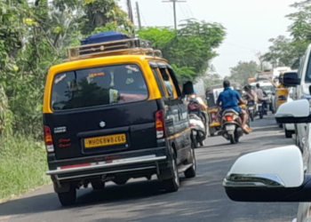 लाडके भाऊ अडकले वाहतूक कोंडीत