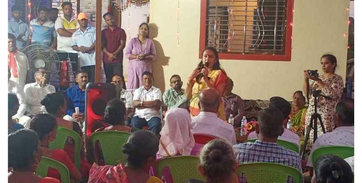 चित्रलेखा पाटील यांनी घेतला विरोधकांचा समाचार