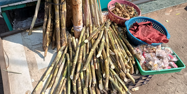 तुळशीच्या लग्नाचे साहित्य विक्रीसाठी दाखल