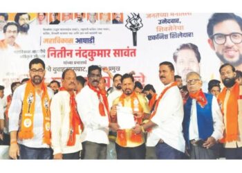 मातंग समाजाचा नितीन सावंत यांना पाठिंबा