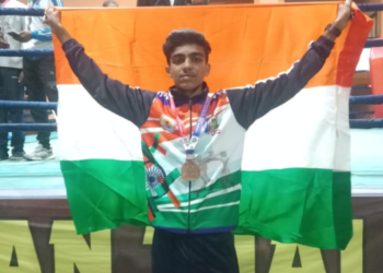 दिशांत भोईरला सुवर्ण पदक