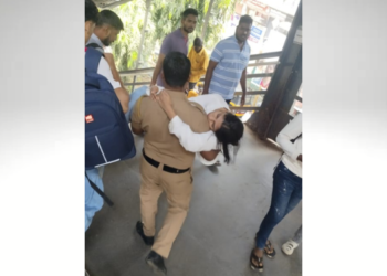 पोलिसांच्या सतर्कतेमुळे तरुणीचे वाचले प्राण