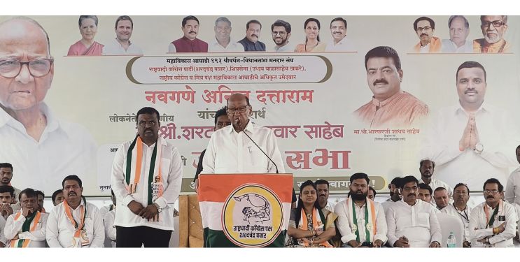 …तर दिघी पोर्टच्या कामाला हात लावू देणार नाही- शरद पवारांचा इशारा