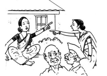 फणसडोंगरी ग्रामस्थ उत्तर भारतीय कुटुंबाच्या वादाने त्रस्त