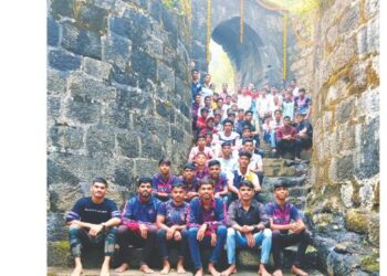 बिरवाडी किल्ल्यावर दिवाळी पहाट