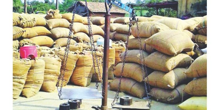 धान खरेदीला भ्रष्टाचाराची कीड
