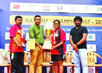 श्रुती गायकरला चौथ्यांदा सुवर्णपदक