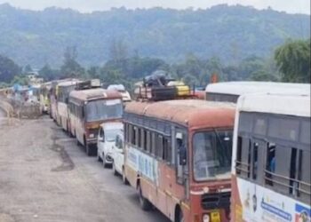 महामार्गावर वाहतूक कोंडी