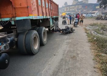 मुंबई-गोवा महामार्गावर भीषण अपघात! ट्रेलरची दुचाकीला धडक; दुचाकीस्वाराचा मृत्यू