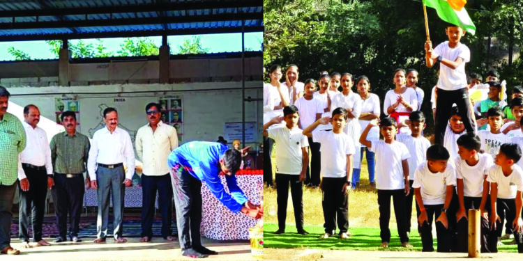 क्रीडा स्पर्धा उद्घाटन सोहळा संपन्न