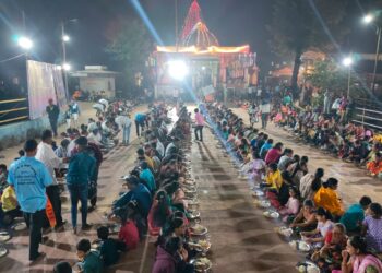 साई भंडार्‍यात भाविकांनी घेतला महाप्रसादाचा लाभ