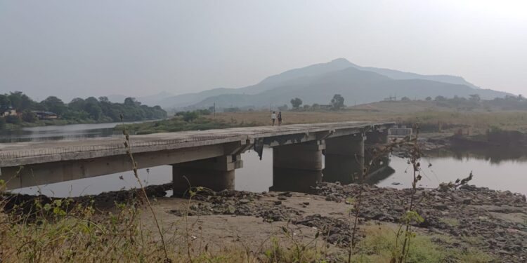 शिरसे पुलाचे काम अंतिम टप्प्यात