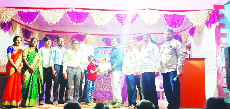 क्रीडा स्पर्धेचा बक्षीस वितरण समारंभ