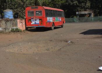 रेवदंडा आगार अपघातास निमंत्रण