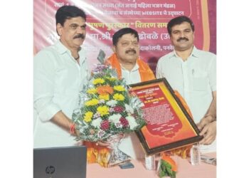 सकल मराठा समाजाचा वर्धापन दिन साजरा