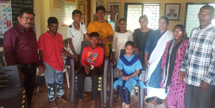 वानस्ते ग्रामपंचायतीत जागतिक दिव्यांग दिन साजरा