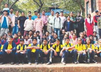 फणसाड अभयारण्यात निसर्ग शिक्षण सहल