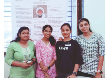 महाविद्यालयातील विद्यार्थींनींचा ‘अविष्कार’