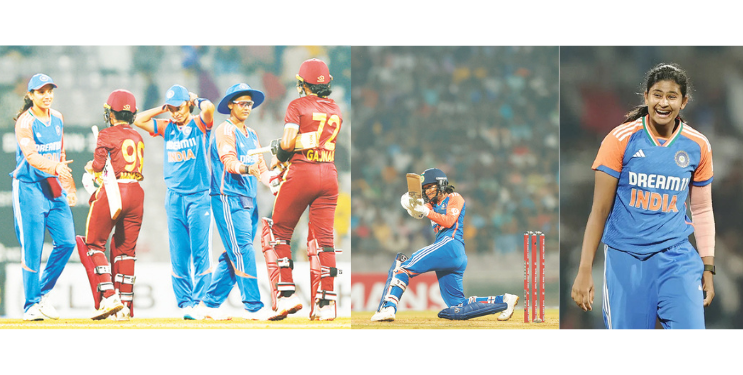 भारतीय महिलांचा दणदणीत विजय