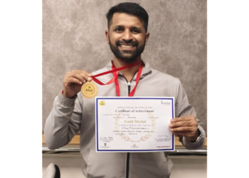 दिव्यांग चेतन पाशिलकरला सुवर्णपदक