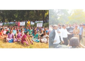 रांजणखार ग्रामस्थ आक्रमक; प्रशासन नमले