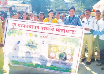 मोहोपाडा बाजारात दुकानदारांना ‘लक्ष्मणरेषा’