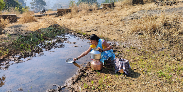 माणगाववाडीमध्ये पाणीटंचाई…