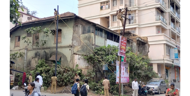 कर्जतमधील वीज पुरवठा बंद