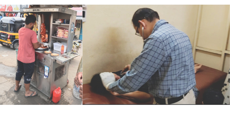 धक्कादायक! उघड्यावरील अन्न खाल्ल्याने पाच मुलांना विषबाधा