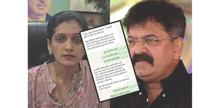 आव्हाडांची खोटी व्हॉट्सअप चॅट व्हायरल