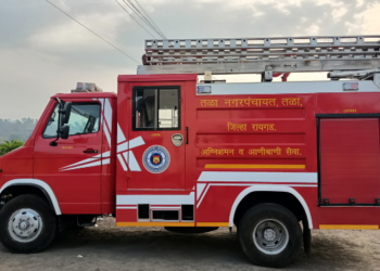 अग्निशमन वाहन शोभेचे बाहुले