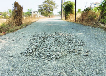 अवघ्या दोन दिवसांत वावे-बेलोशी मार्गाची दुरवस्था