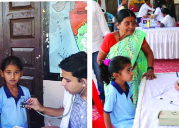 मुलांसाठी वैद्यकीय शिबिर संपन्न