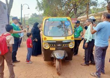 आठही हातरिक्षा चालकांना ई रिक्षा चालवण्याची संधी- किशन जावळे