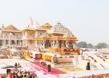 अयोध्या श्रीराम मंदिराचा वर्धापन