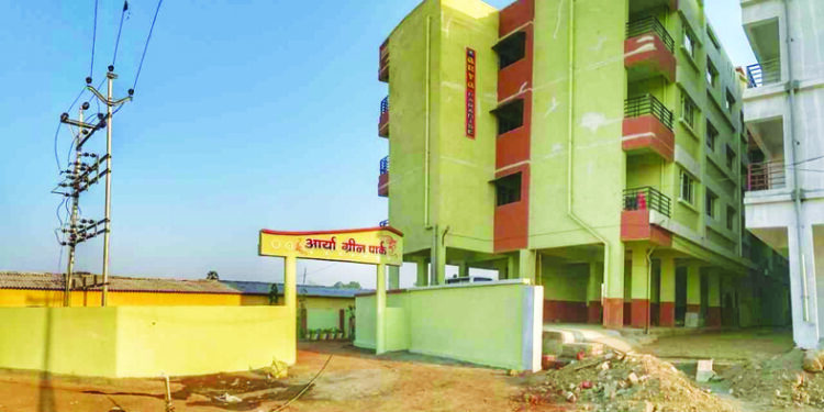 शेलू, बांधिवलीत अनधिकृत बांधकाम