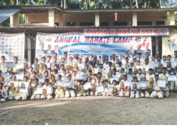 नांदगावमध्ये कराटे प्रशिक्षण शिबीर संपन्न