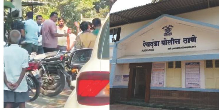 पितापुत्राला मारहाण, आरोपींना पिझ्झा बर्गर?